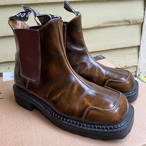 JOHN FLUEVOG Wagon DDFT Leather Boots